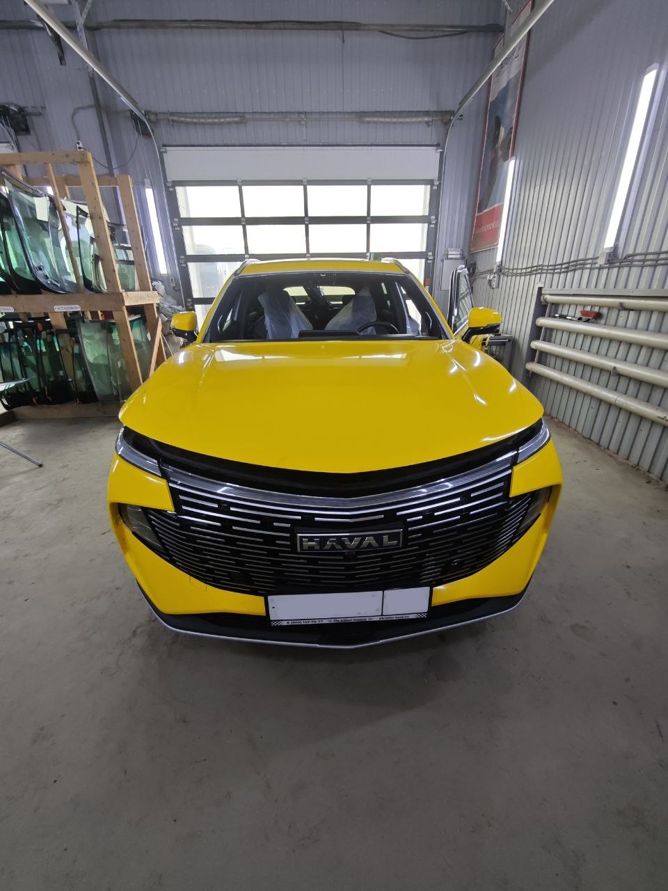 Замена лобового стекла на Haval с сохранением функций